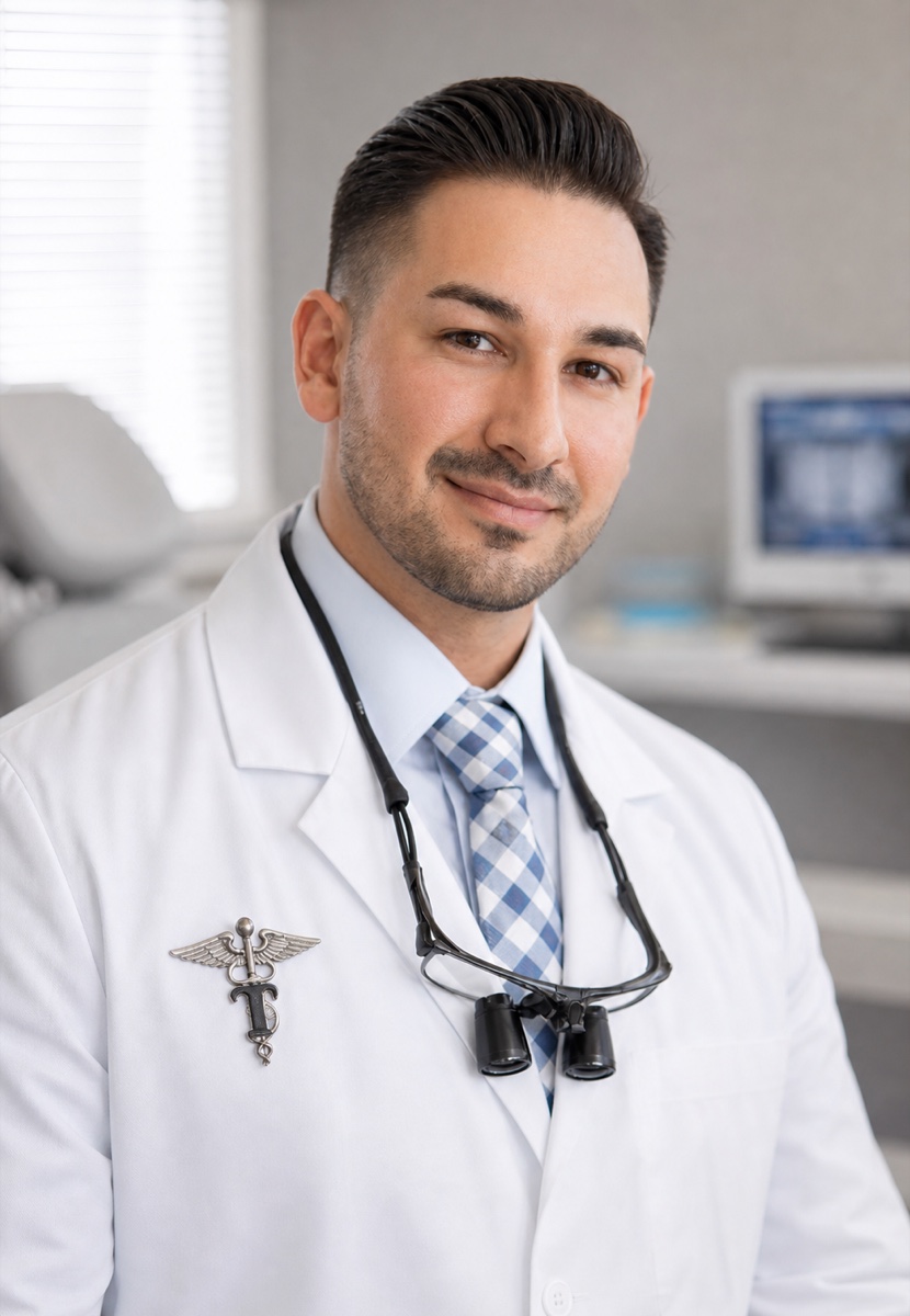 Dr. Elias Sanie, DDS, lead dentist at Warrenton Dentist on Main Street, Warrenton, Virginia
